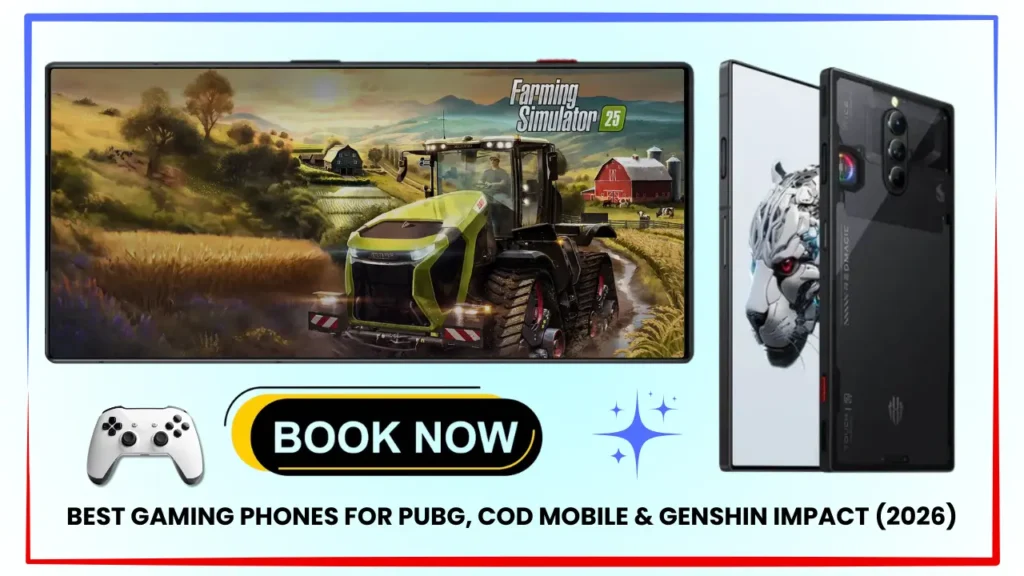 Best Gaming Phones for PUBG, COD Mobile & Genshin Impact (2026)