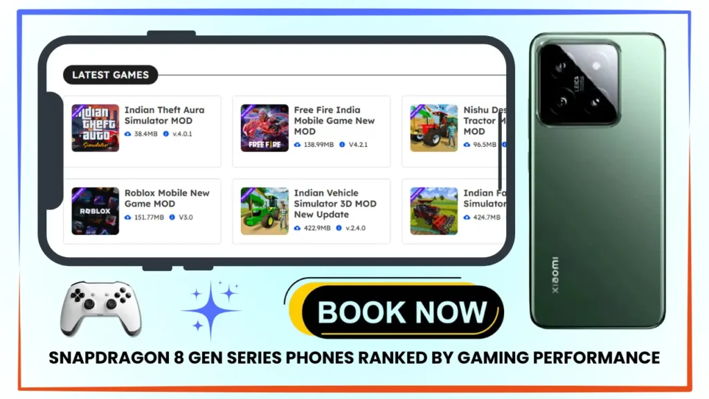 Snapdragon 8 Gen Series Phones Ranked by Gaming Performance